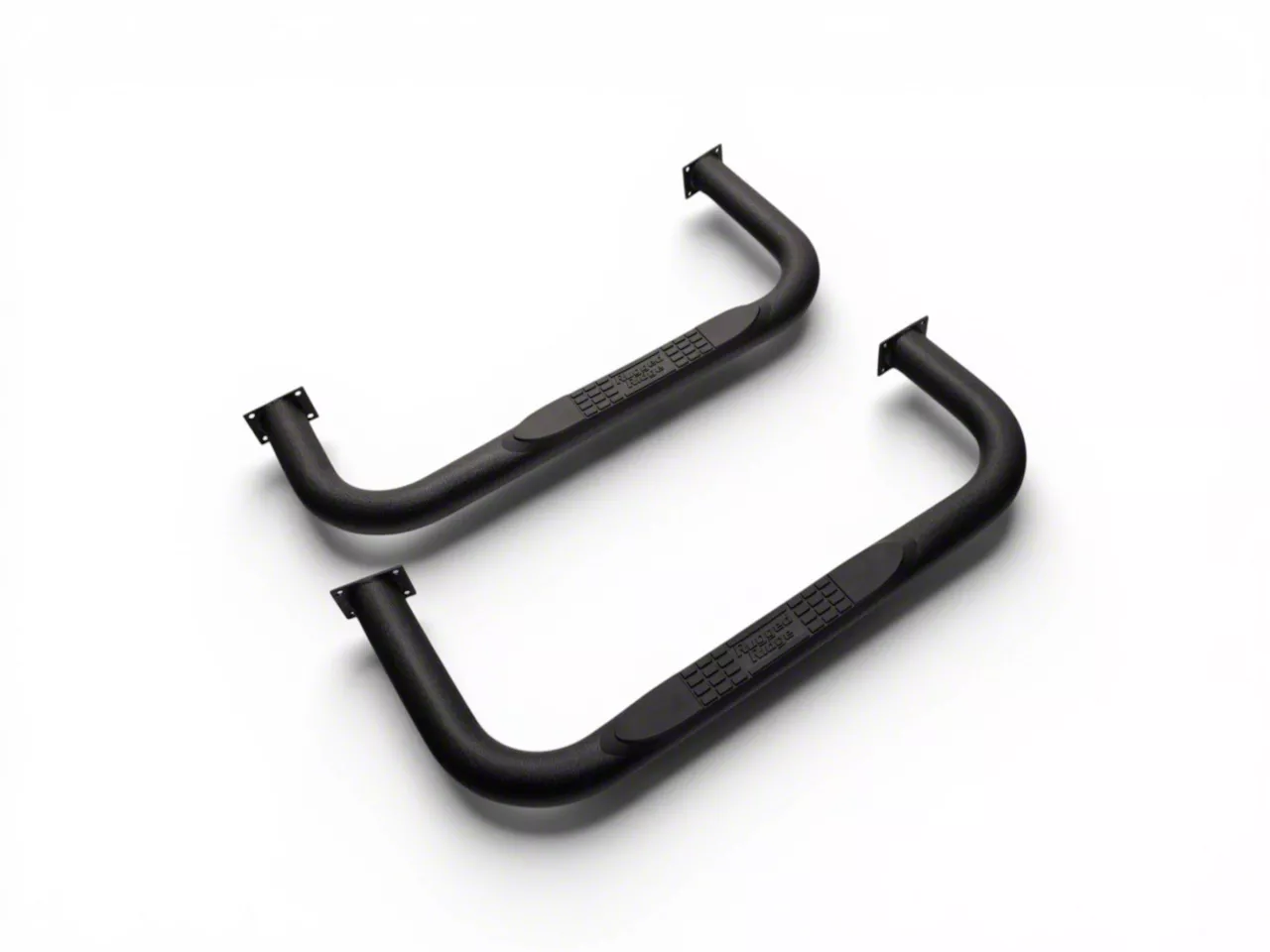 サイドステップ RH MSD44-470RH Rugged Ridge Jeep Wrangler 3-Inch Round Tube Side Step Bars
