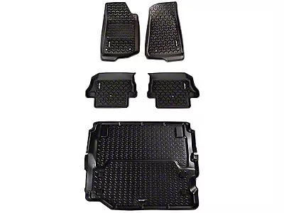 Rugged Ridge All Terrain Floor Liner (Front & Rear) for 07-18 Wrangler Rugged Ridge All Terrain Floor Liner (Front & Rear) for 07-18 Wrangler