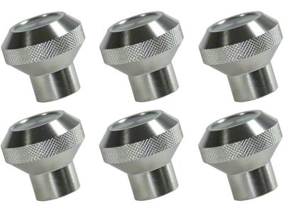 Rugged Ridge Billet Aluminum Dash Knob Kit (76-86 Jeep CJ7)