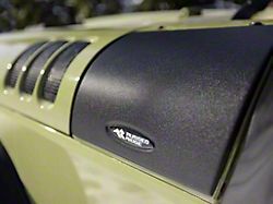 Rugged Ridge Body Armor Cowl Guard; Black (07-18 Jeep Wrangler JK)