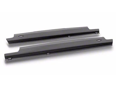 Rugged Ridge Body Armor Rocker Guards; Black (18-25 Jeep Wrangler JL 2-Door)