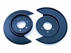 Rugged Ridge Brake Dust Shield; Black (77-78 Jeep CJ7)