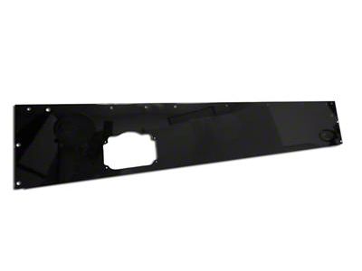 Rugged Ridge Dash Panel; Black (76-86 Jeep CJ5 & CJ7)