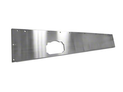 Rugged Ridge Dash Panel; Stainless Steel (76-86 Jeep CJ5 & CJ7)