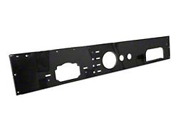 Rugged Ridge Dash Panel with Holes; Black (76-86 Jeep CJ5 & CJ7)