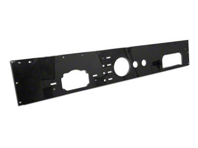 Rugged Ridge Dash Panel with Holes; Black (76-86 Jeep CJ5 & CJ7)