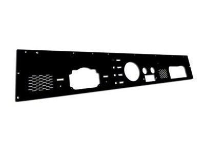 Rugged Ridge Dash Panel with Pre-Cut Holes; Black (76-86 Jeep CJ5 & CJ7)