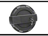 Rugged Ridge Elite Locking Fuel Door; Black (18-25 Jeep Wrangler JL, Excluding Diesel)