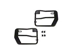 Rugged Ridge Fortis Front Tube Doors; Black (07-18 Jeep Wrangler JK)