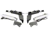 Rugged Ridge Front Fender Chop Brackets with Daytime Running Lights (18-25 Jeep Wrangler JL, Excluding Rubicon)
