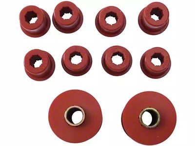Rugged Ridge Front Leaf Spring Bushings (76-86 Jeep CJ7)