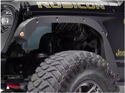 Rugged Ridge Front and Rear Fender Flare Delete Kit (18-25 Jeep Wrangler JL)