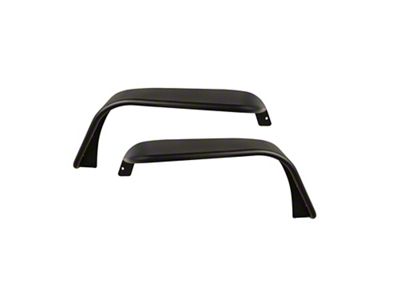 Rugged Ridge Steel Tube Fender Flares; Front (07-18 Jeep Wrangler JK)