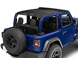 Rugged Ridge Full-Length Eclipse Sun Shade; Black (18-24 Jeep Wrangler JL 2-Door)