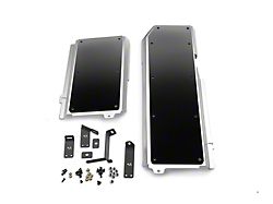 Rugged Ridge Gas Tank and Exhaust Skid Plates; Black (18-26 3.6L Jeep Wrangler JL 4-Door)