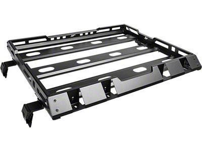 Rugged Ridge Hard Top Roof Rack with Basket (18-25 Jeep Wrangler JL 2-Door)