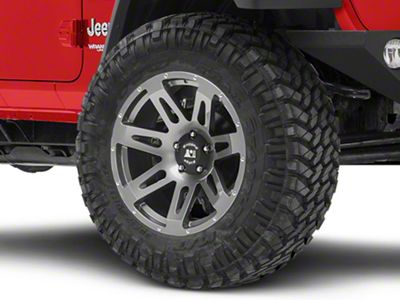 Rugged Ridge XHD Gunmetal Gray Wheel; 20x9; -12mm Offset (18-25 Jeep Wrangler JL)