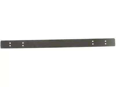 Rugged Ridge Rear Frame Crossmember Cover; Stainless Steel (76-86 Jeep CJ7)