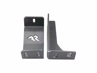 Rugged Ridge Rear LED Cube Mounting Brackets; Passenger Side (18-25 Jeep Wrangler JL, Excluding 4xe)