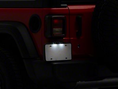 Rugged Ridge Rear License Plate Relocation (18-25 Jeep Wrangler JL)