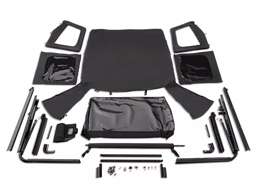Rugged Ridge Jeep Wrangler Replacement Soft Top with Tinted