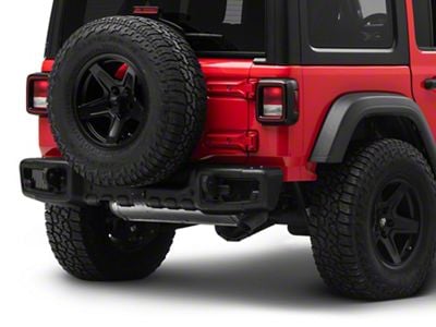 Rugged Ridge Spartacus Rear Bumper; Satin Black (18-25 Jeep Wrangler JL)