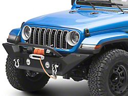 Rugged Ridge Spartan Front Bumper with High Clearance Ends and Over-Rider Hoop (18-24 Jeep Wrangler JL)