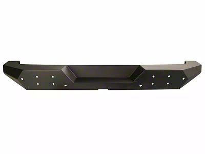 Rugged Ridge Spartan Rear Bumper; Satin Black (18-25 Jeep Wrangler JL)