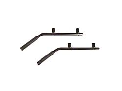 Rugged Ridge Steel Rear Grab Handles; Black (07-18 Jeep Wrangler JK)