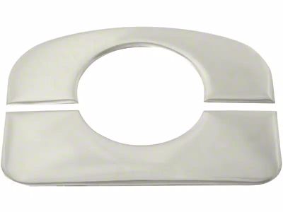 Rugged Ridge Steering Column Cover; Polished (76-86 Jeep CJ5 & CJ7)