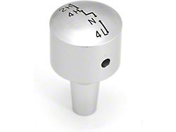 Rugged Ridge Billet Aluminum Transfer Case Shifter Knob; Brushed (07-10 Jeep Wrangler JK)