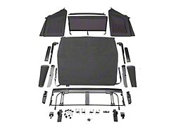 Rugged Ridge Voyager Soft Top with Tinted Windows; Black Diamond (18-25 Jeep Wrangler JL 2-Door)