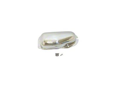 Rugged Ridge Windshield Wiper Motor Cover; Stainless Steel (76-86 Jeep CJ5 & CJ7)