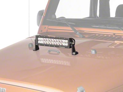Rugged Ridge 13.50-Inch LED Light Bar; Flood/Spot Combo Beam (Universal; Some Adaptation May Be Required)