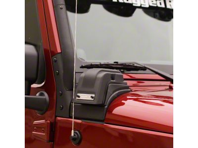 Rugged Ridge XHD Low Mount Snorkel (12-18 3.6L Jeep Wrangler JK)