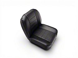 Rugged Ridge Low-Back Front Seat; Black (76-95 Jeep CJ5, CJ7, Wrangler YJ)