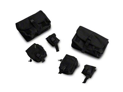 Rugged Ridge MOLLE Roll Bar Storage Bag System (18-25 Jeep Wrangler JL Rubicon)