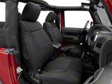 Rugged Ridge Neoprene Front Seat Covers; Black (11-18 Jeep Wrangler JK)