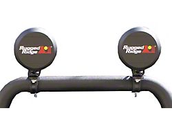 Rugged Ridge Off-Road Light Mounting Bracket for 2 to 2.50-Inch Tubular Bars (Universal; Some Adaptation May Be Required)