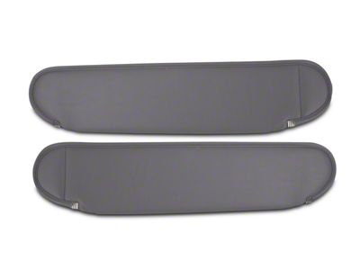 Rugged Ridge Sun Visors; Gray (87-95 Jeep Wrangler YJ)