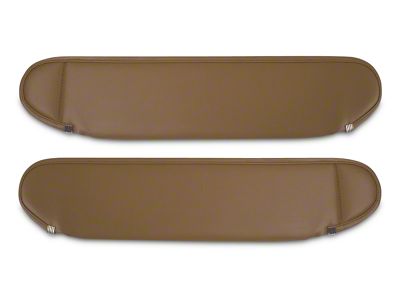Rugged Ridge Sun Visors; Spice (87-95 Jeep Wrangler YJ)