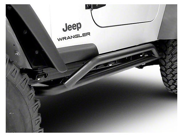 Rugged Ridge Jeep Wrangler RRC Rocker Guards - Black 11504.11 (87-06 ...