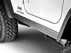 Rugged Ridge Rocker Side Panel Body Armor Kit (97-06 Jeep Wrangler TJ, Excluding Unlimited)