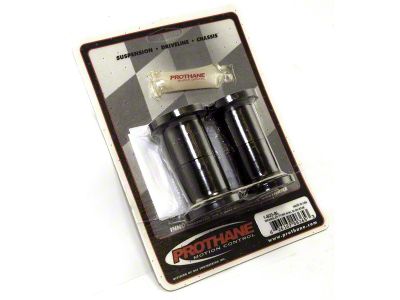Rugged Ridge Leaf Spring Shackle Bushing Kit; Black (87-95 Jeep Wrangler YJ)