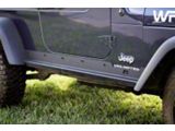 Rugged Ridge Heavy Duty Rocker Panel Guards (04-06 Jeep Wrangler TJ Unlimited)