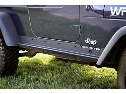 Rugged Ridge Heavy Duty Rocker Panel Guards (04-06 Jeep Wrangler TJ Unlimited)