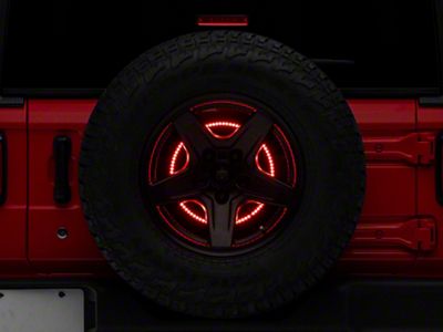 Rugged Ridge LED Third Brake Light Ring (18-25 Jeep Wrangler JL)