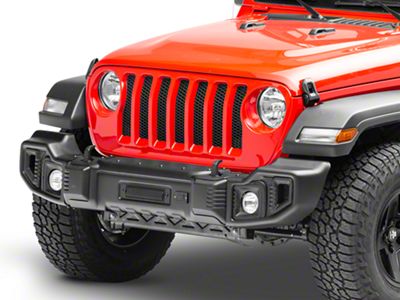 Rugged Ridge Spartacus Front Bumper; Satin Black (18-25 Jeep Wrangler JL)