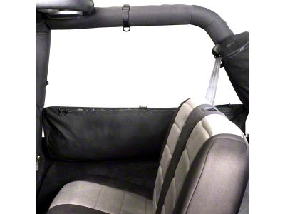 Rugged Ridge Sport Bar Mounted Trail Bag; Canvas Storage Bag (04-06 Jeep Wrangler TJ Unlimited)