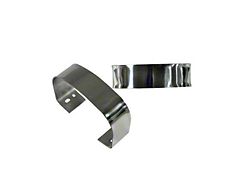 Rugged Ridge Rear Bumperettes; Stainless Steel (87-95 Jeep Wrangler YJ)